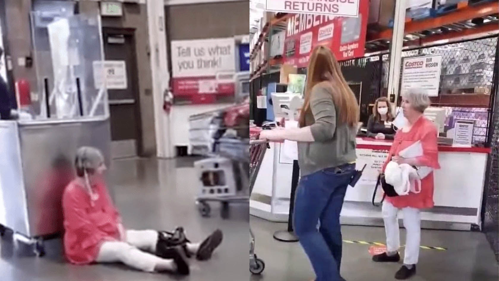 Watch 'Costco Karen' Loses It After Being Asked To Wear A Face Mask