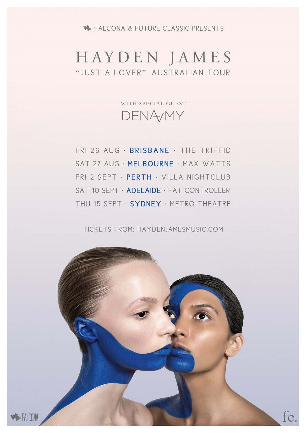 Just A Lover Aus Tour 2016