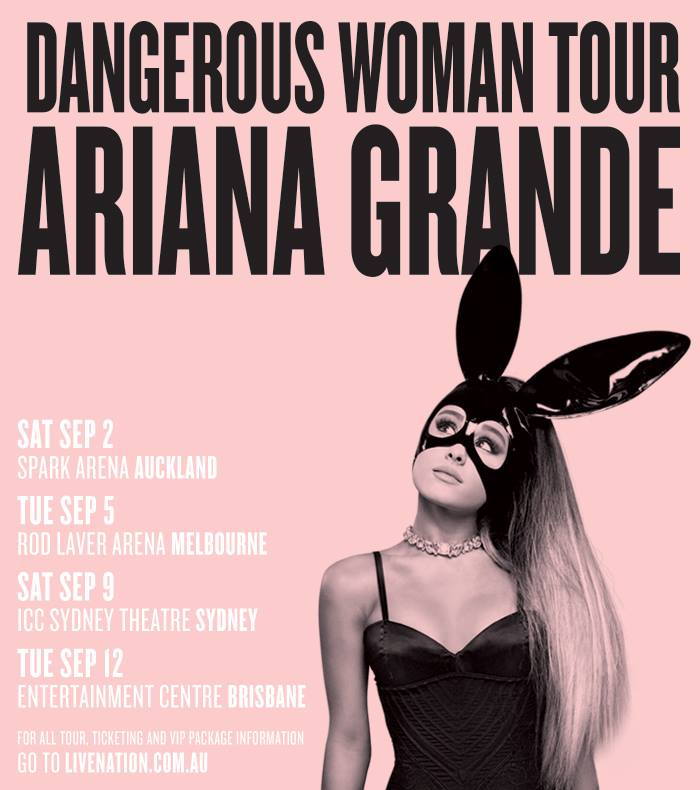 Ariana Grande Announces Australian Tour For September 2017