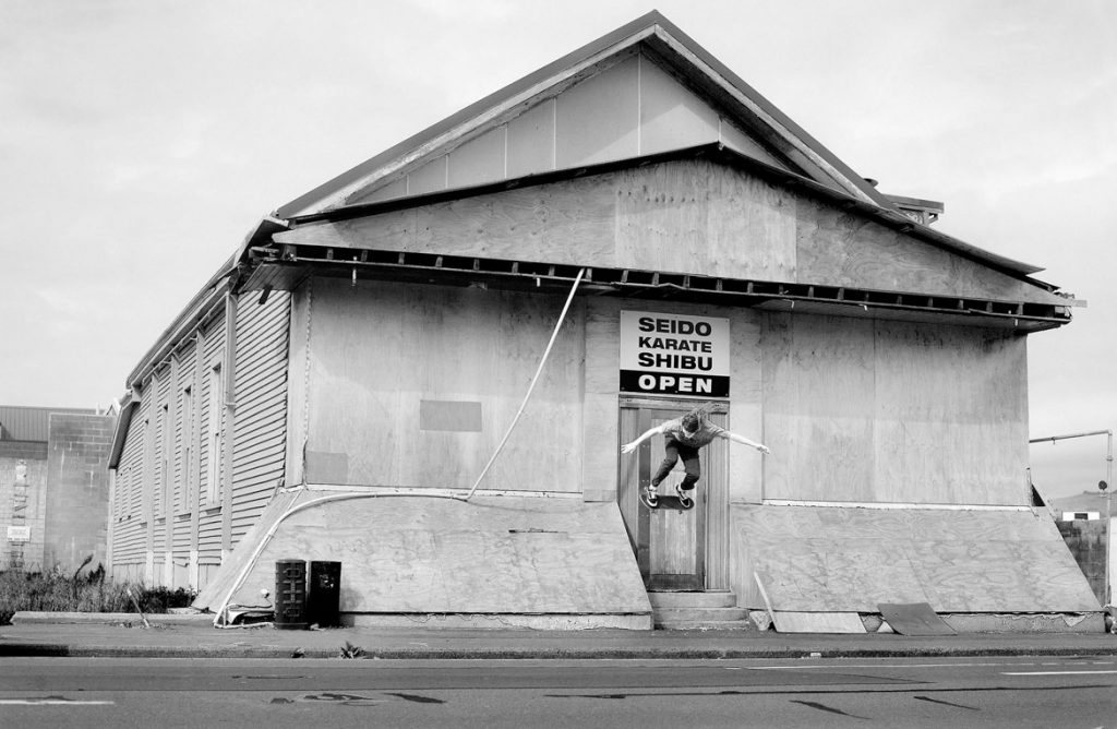 Callum Paul - Backside ollie. Christchurch, New Zealand 2014