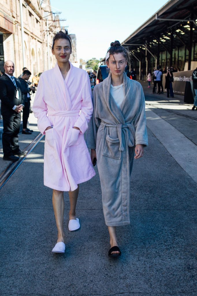 6 - Off Duty Models wearing robes-1