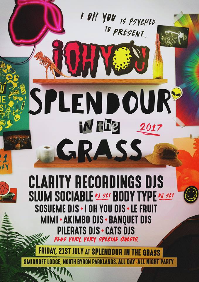 Splendour in the Grass Marketing Mix