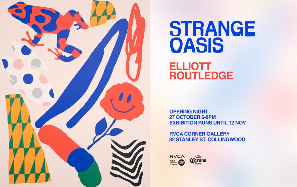 RVCA x Elliott Routledge 'Strange Oasis' (1)