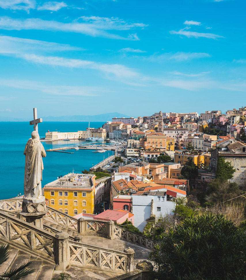 Italy's hidden gem, Gaeta. A small town on the coast of Italy