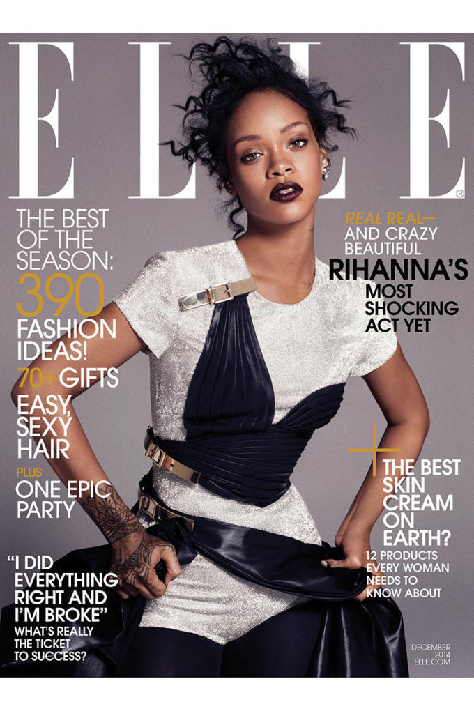 Rihanna's Risque Cover Shoot For ELLE Magazine | lifewithoutandy