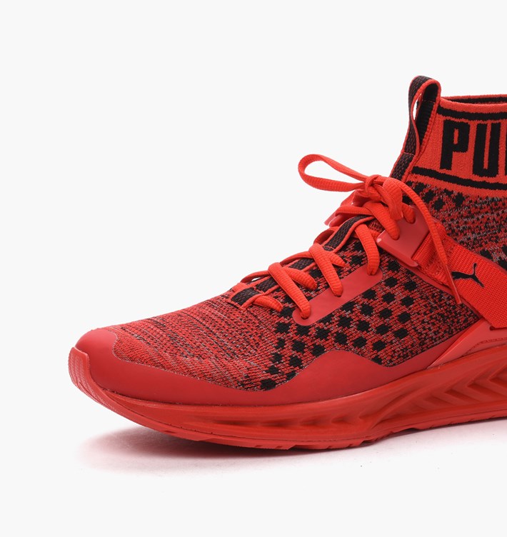 puma ignite evoknit 3 red kids