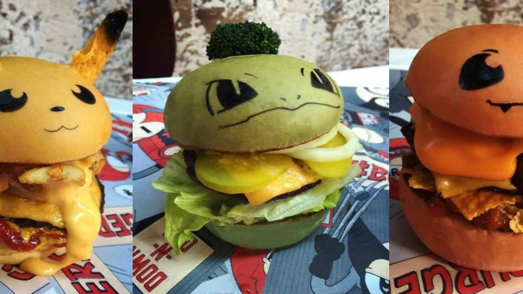 Get Ready To Instagram Sydney Now Has Cute Burgers Modeled After Your Favourite Pokemon 9213