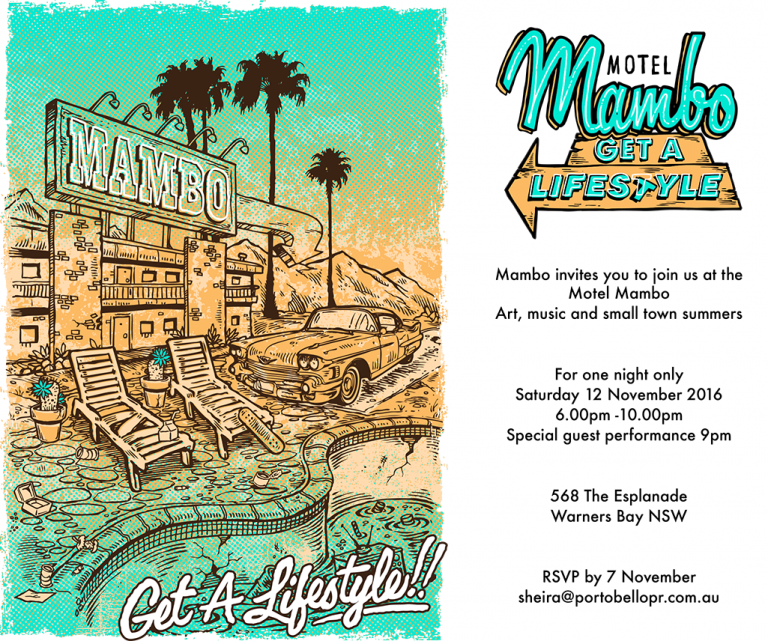 You're Invited To Spend An Evening At Motel Mambo Next Weekend ...