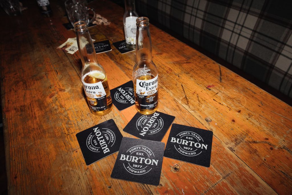 40 Years Of Burton Snowboards World Bar, Queenstown lifewithoutandy