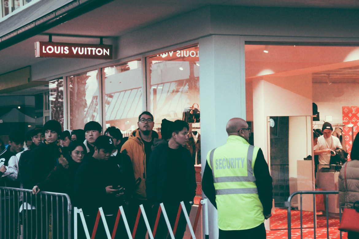 Louis Vuitton X Supreme Pop-Up Store @ Bondi Beach
