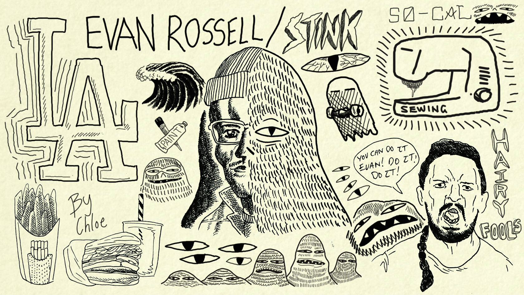 Illustrated Interview Evan Rossell & His Infamous Creation, Stink