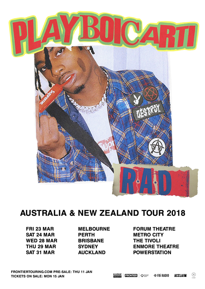 Playboi Carti Announces 2018 Summer Tour Dates - XXL