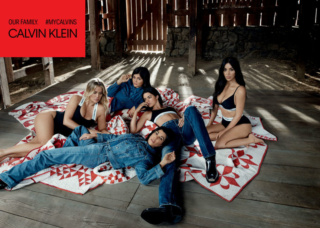 Calvin Klein Recruits The Kardashians For #MyCalvins Campaign