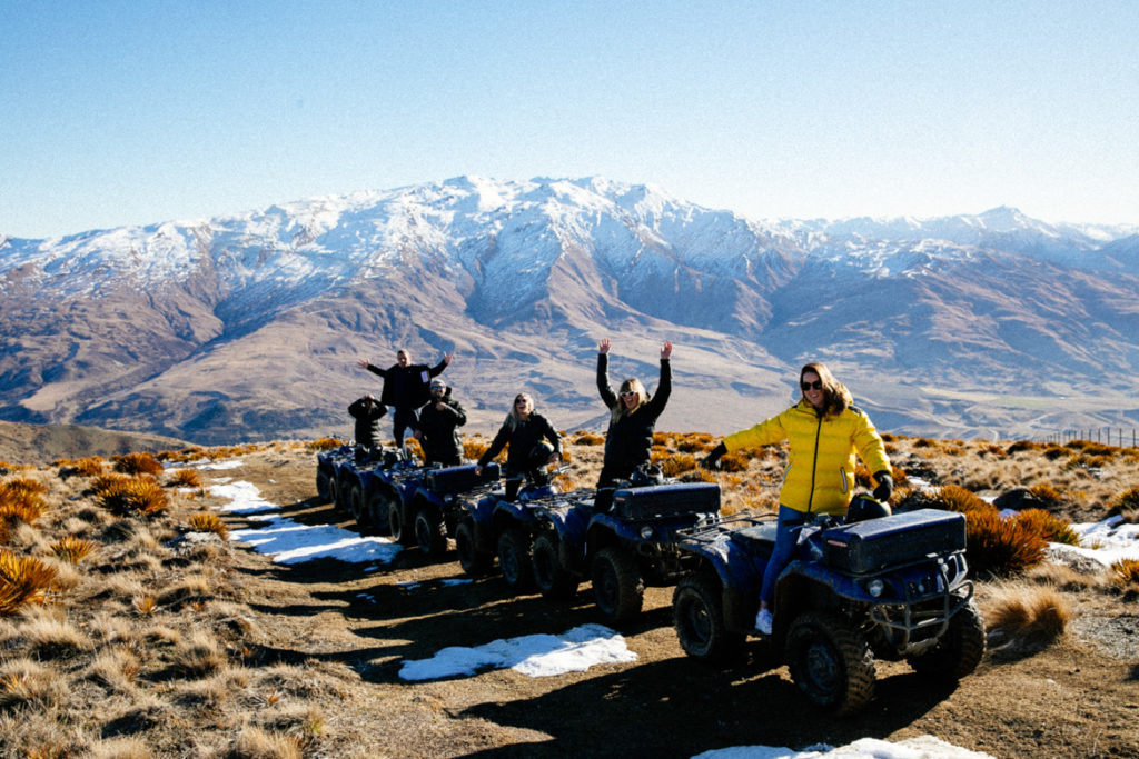 Taking Huffers Super Down Jacket On The Road In Queenstown