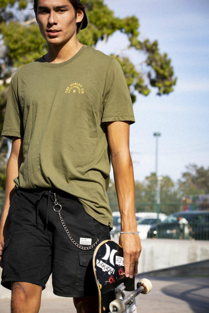 Evan Mock Shreds Hard In Hurley’s New Range Of Tees And Shorts