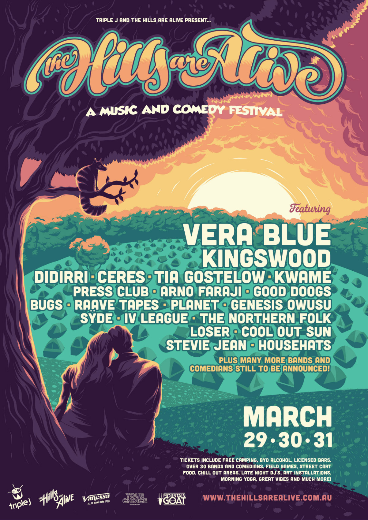 The Hills Are Alive Festival Drops Full Lineup Ft. Vera Blue, Kingswood