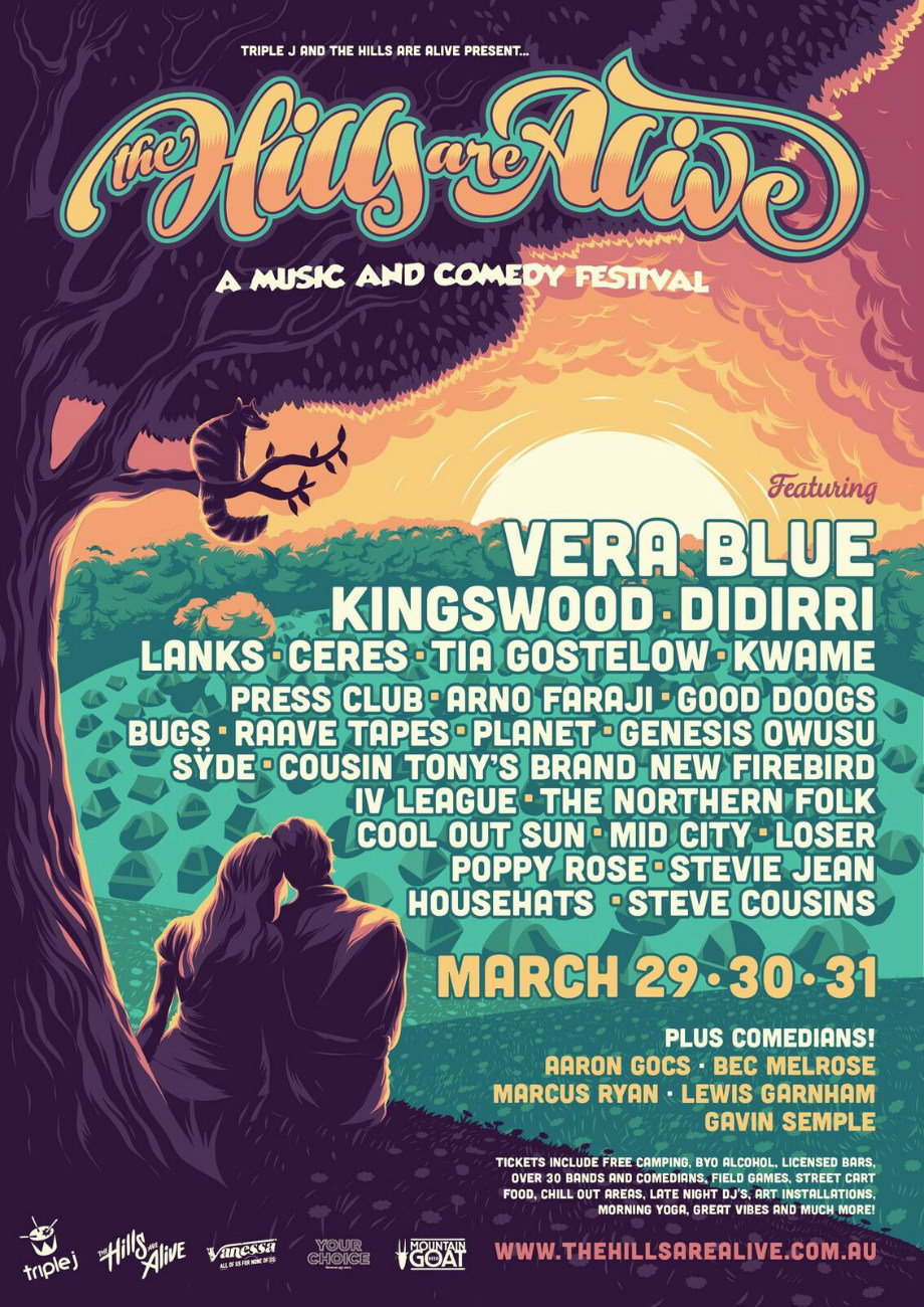 The Hills Are Alive Festival Announce Comedy Lineup Ft. Aaron Gocs, Bec