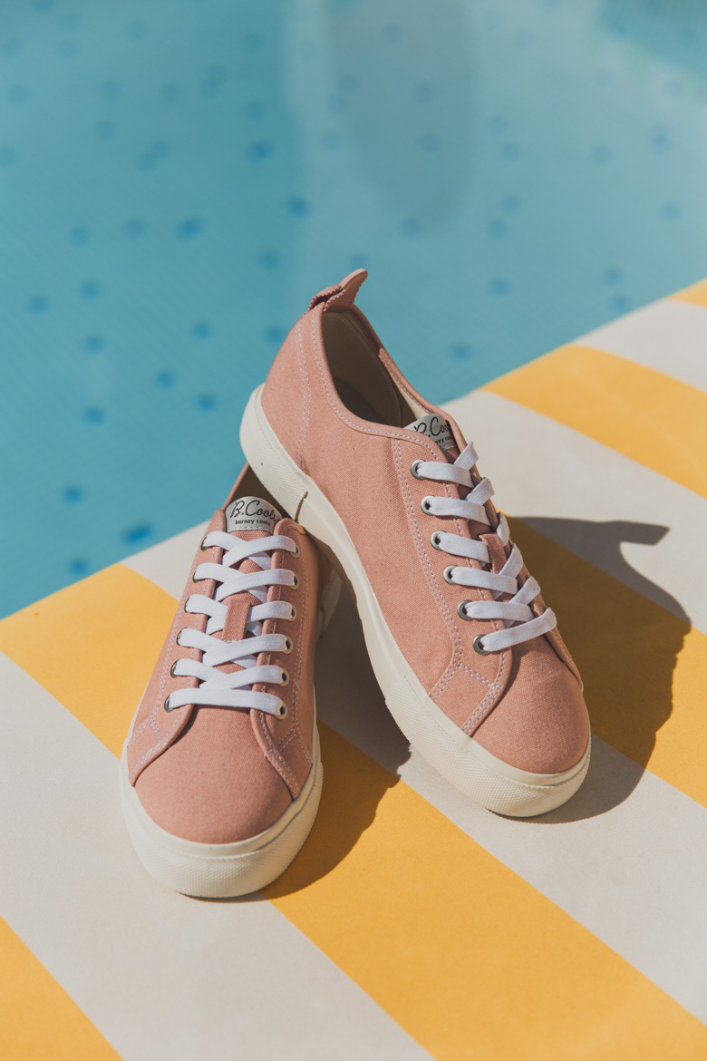 barney cools poolside sneakers