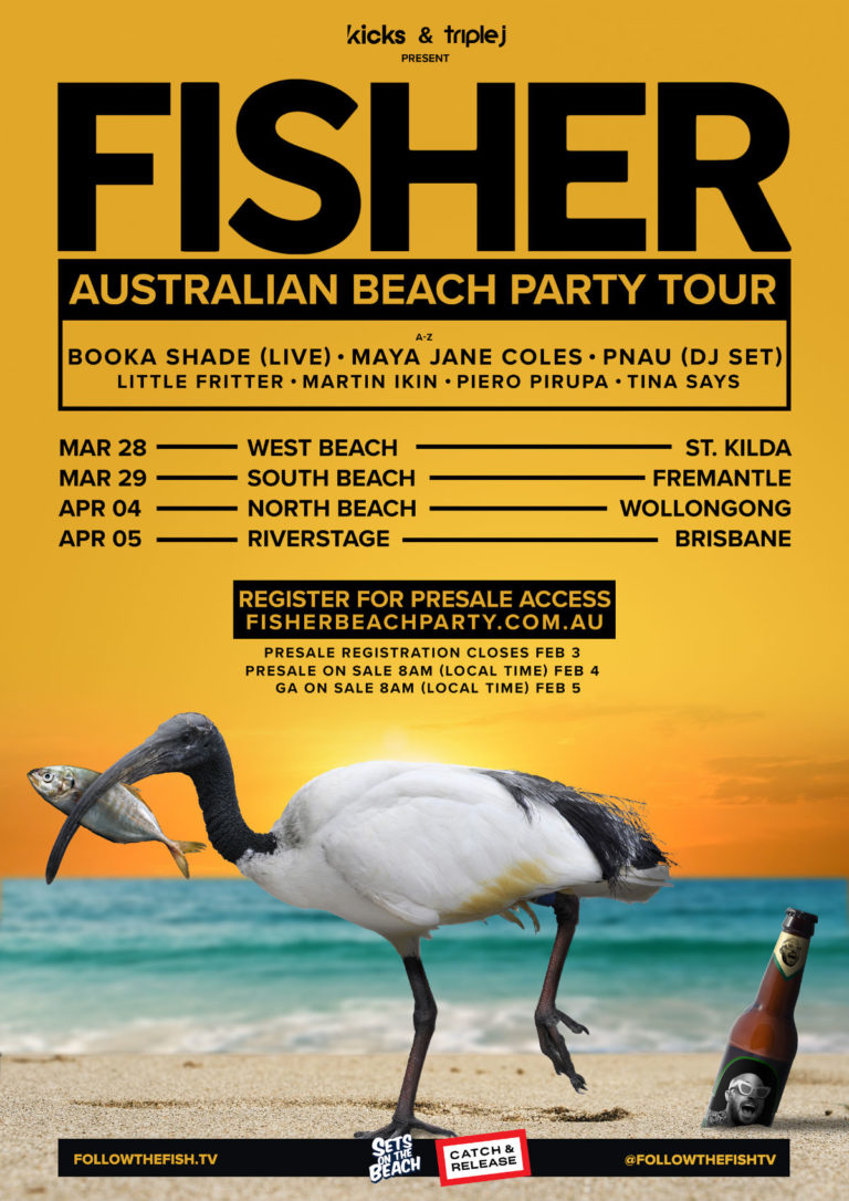 Fisher Announces Debut Aus Tour And He’s Bringing Quite The Crew