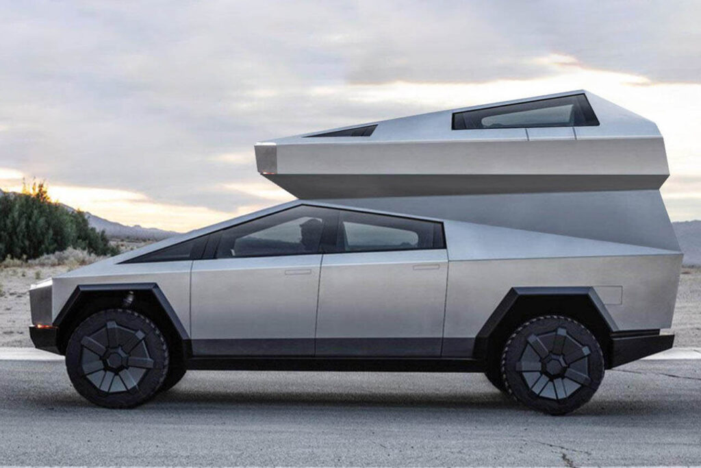 Tesla Cybertruck Gets Camper-Style Makeover | lifewithoutandy