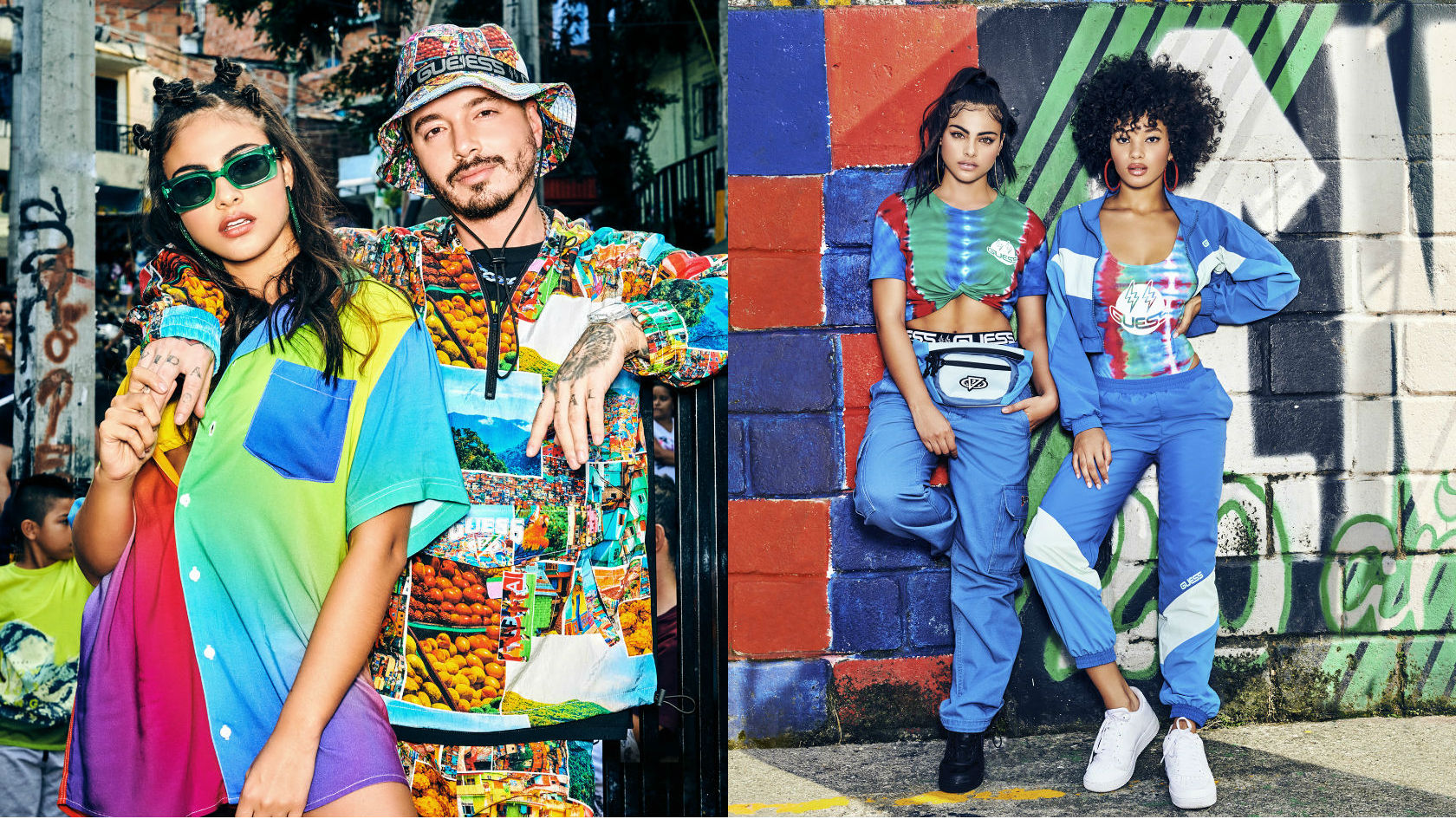 Download Guess Have Teamed Up With J Balvin For Eclectic 'Colores ...