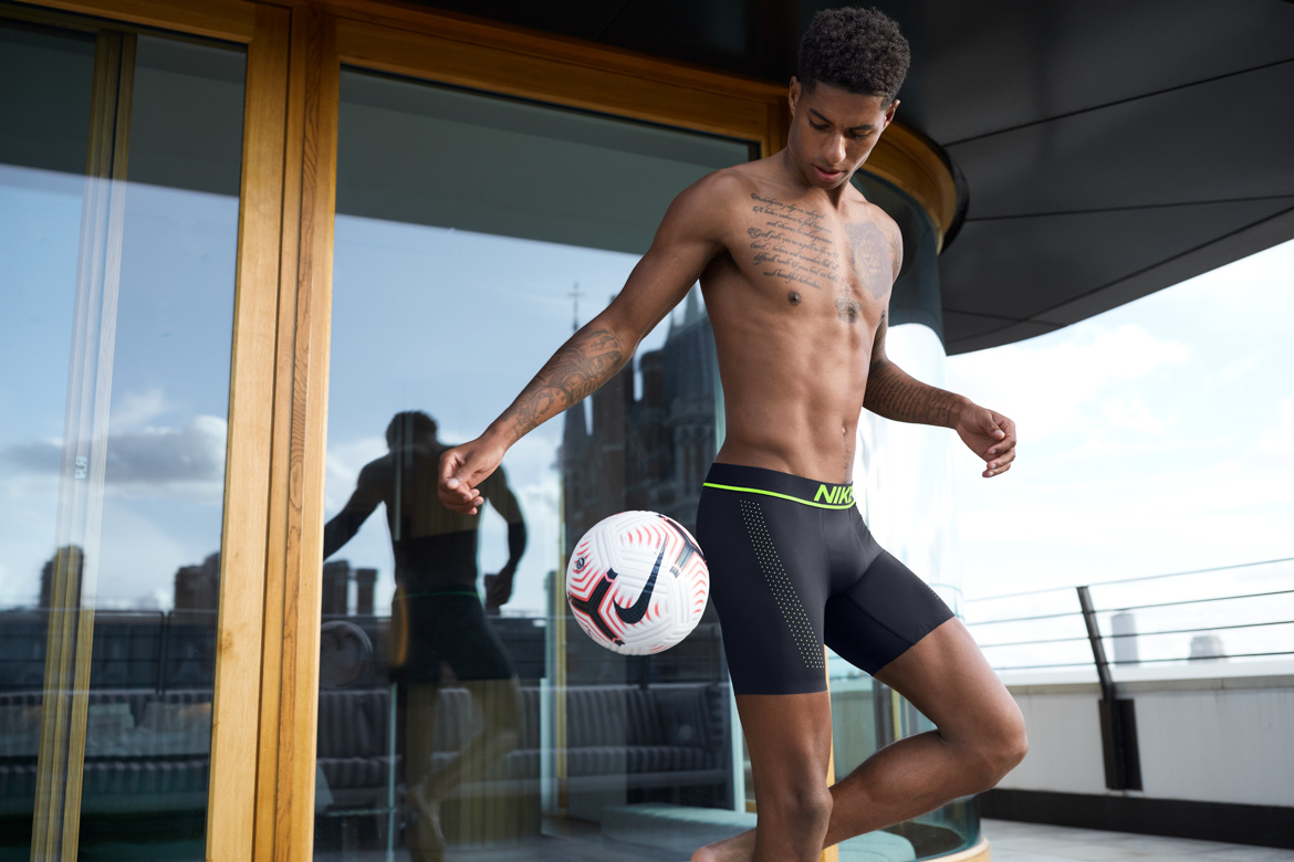 Nike Unveil Global Underwear Campaign Starring Marcus Rashford And