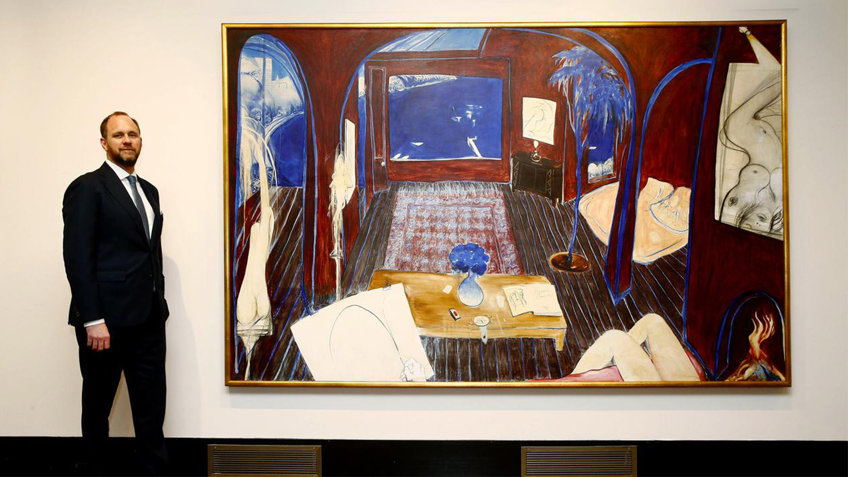 Brett Whiteley S Henri S Armchair Smashes Record At Auction