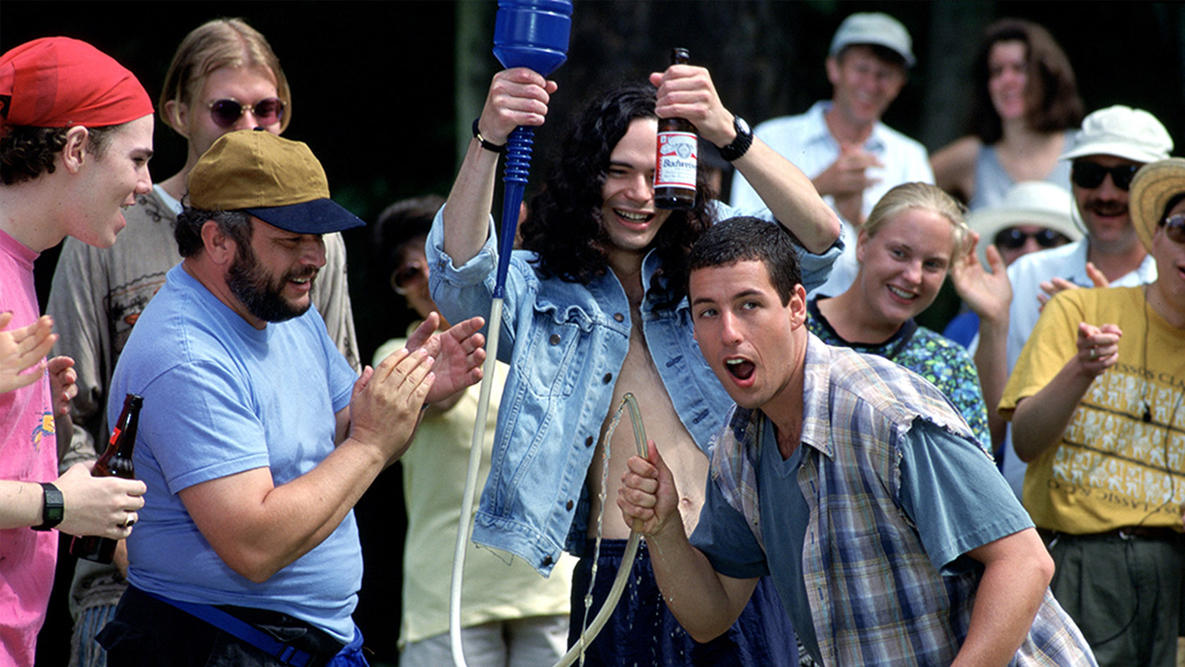 Watch Adam Sandler + Chris McDonald Admit They're Keen On A 'Happy