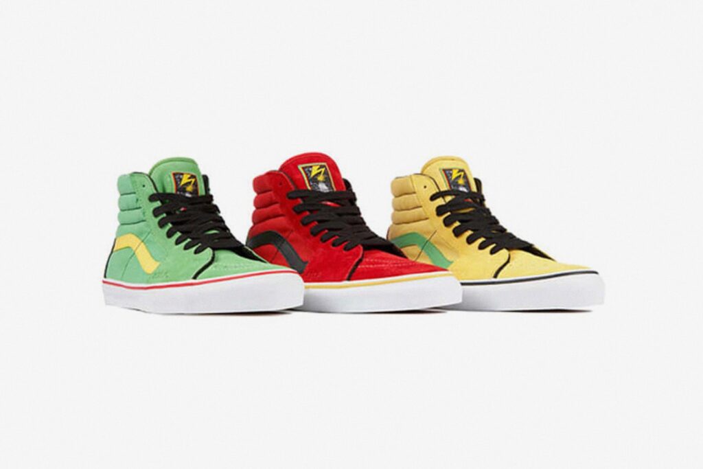 高評価通販SUPREME BAD BRAINS VANS SK8-HI 27.5cm 靴