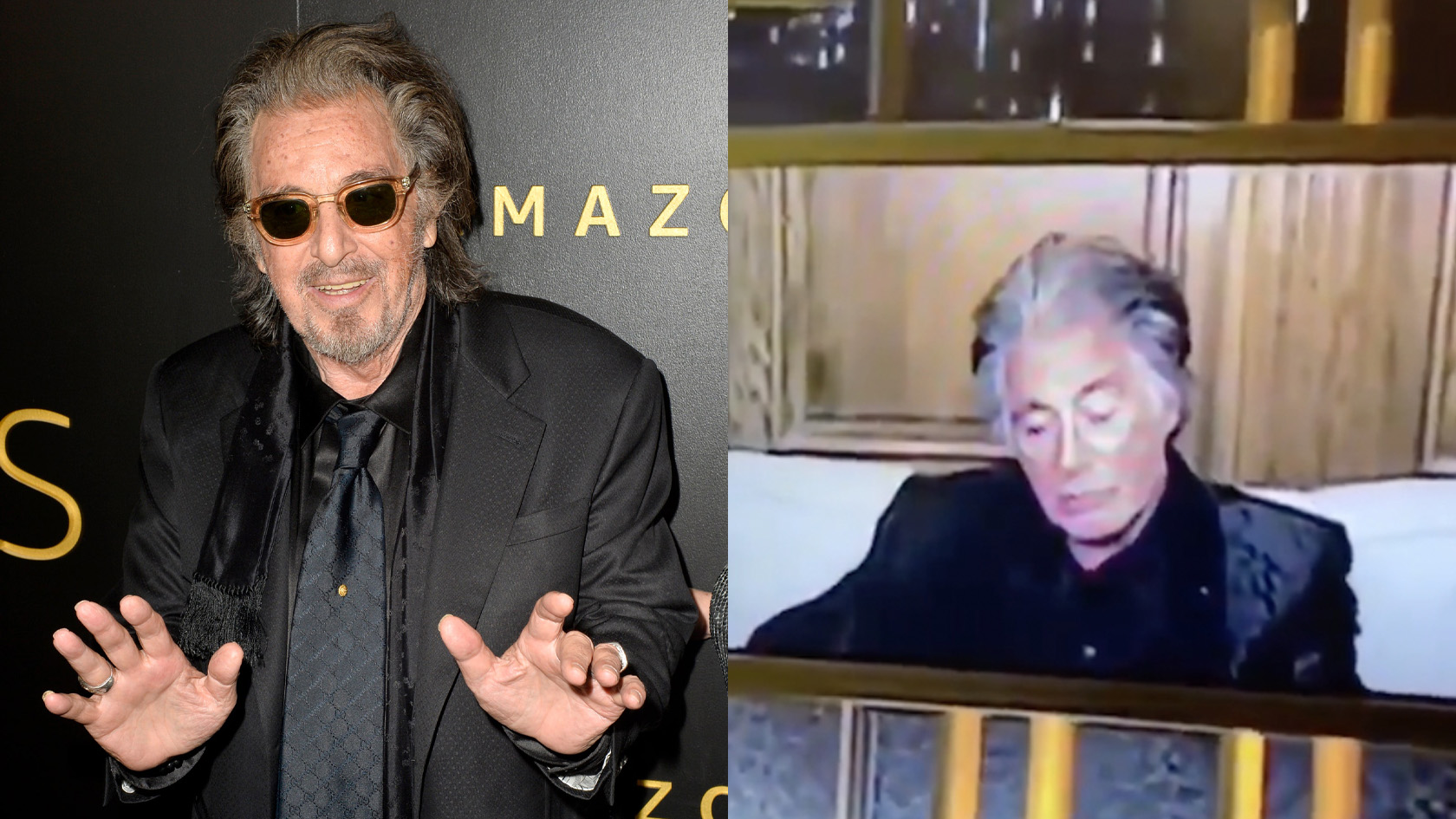 Watch Al Pacino Got Caught Napping At The Golden Globes And Twitter Is Going Off Lifewithoutandy 8932