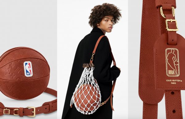 Ballin': Louis Vuitton x NBA Unveil Pricey New Basketball-Shaped Bag