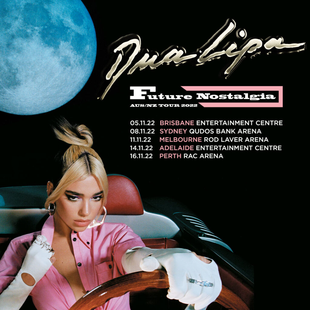 dua lipa tour aus