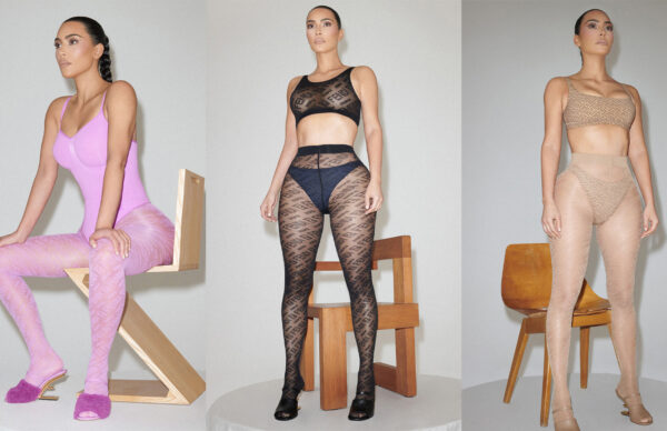 Kim Kardashian's SKIMS Get The Fendi Treatment In Luxurious New Collab