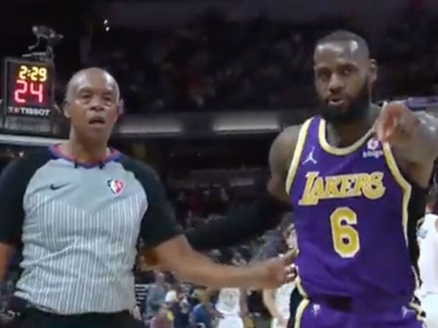 Watch: LeBron Gets Two Fans Ejected From Lakers VS Pacers Game