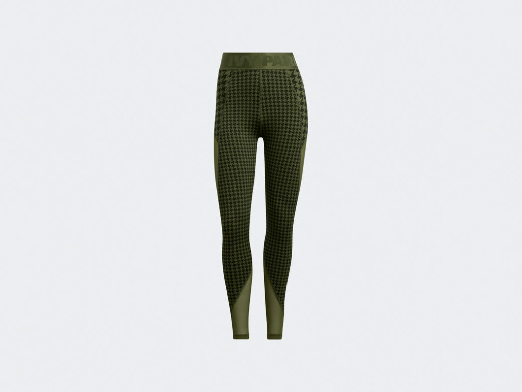 adidas x IVY PARK Black & White Houndstooth Tight Leggings adidas x IVY PARK