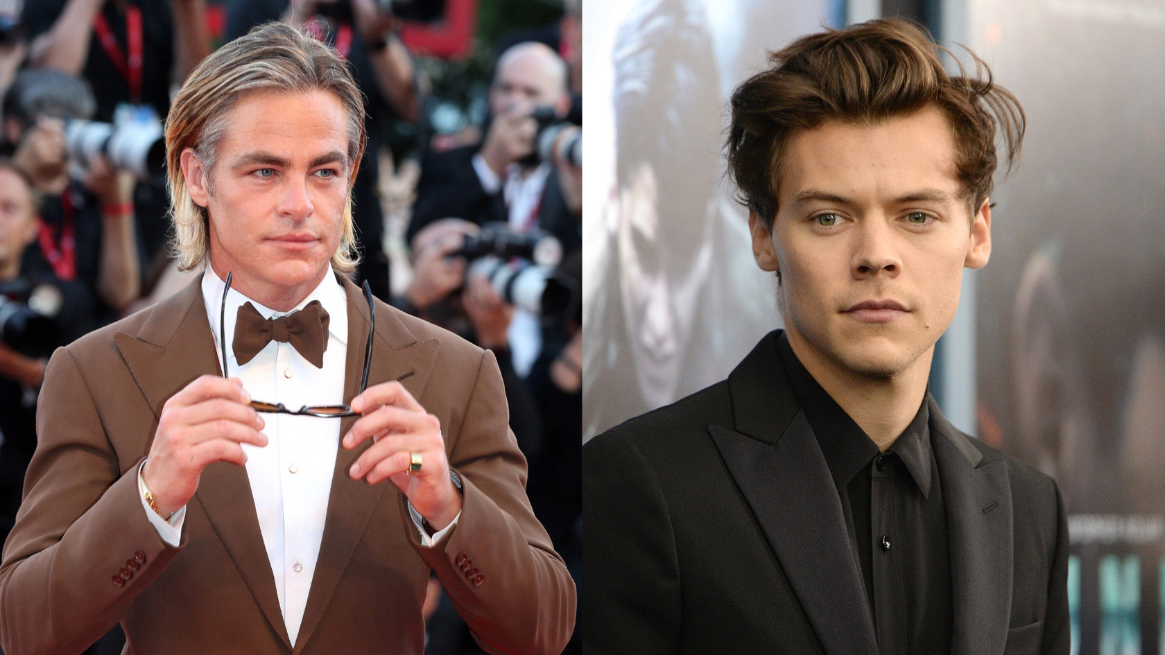 Harry Styles Appears To Spit On Chris Pine In Extremely Weird Video Lifewithoutandy 7749