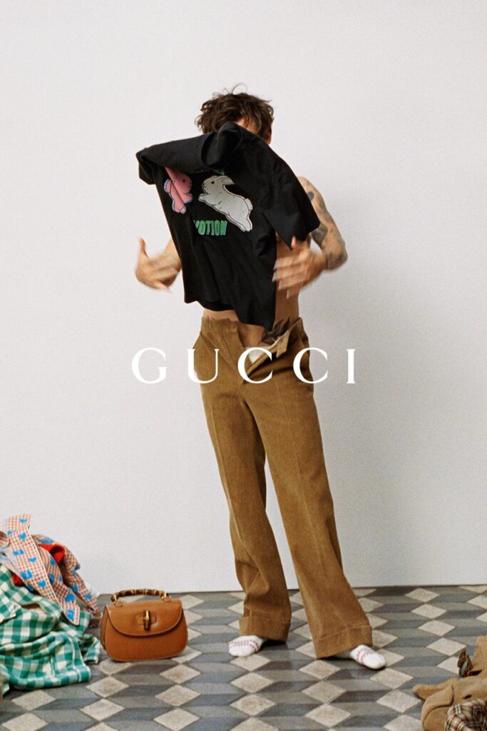 Harry Styles Lets Out His Inner Kid In New Gucci Campaign HA HA HA |  lifewithoutandy