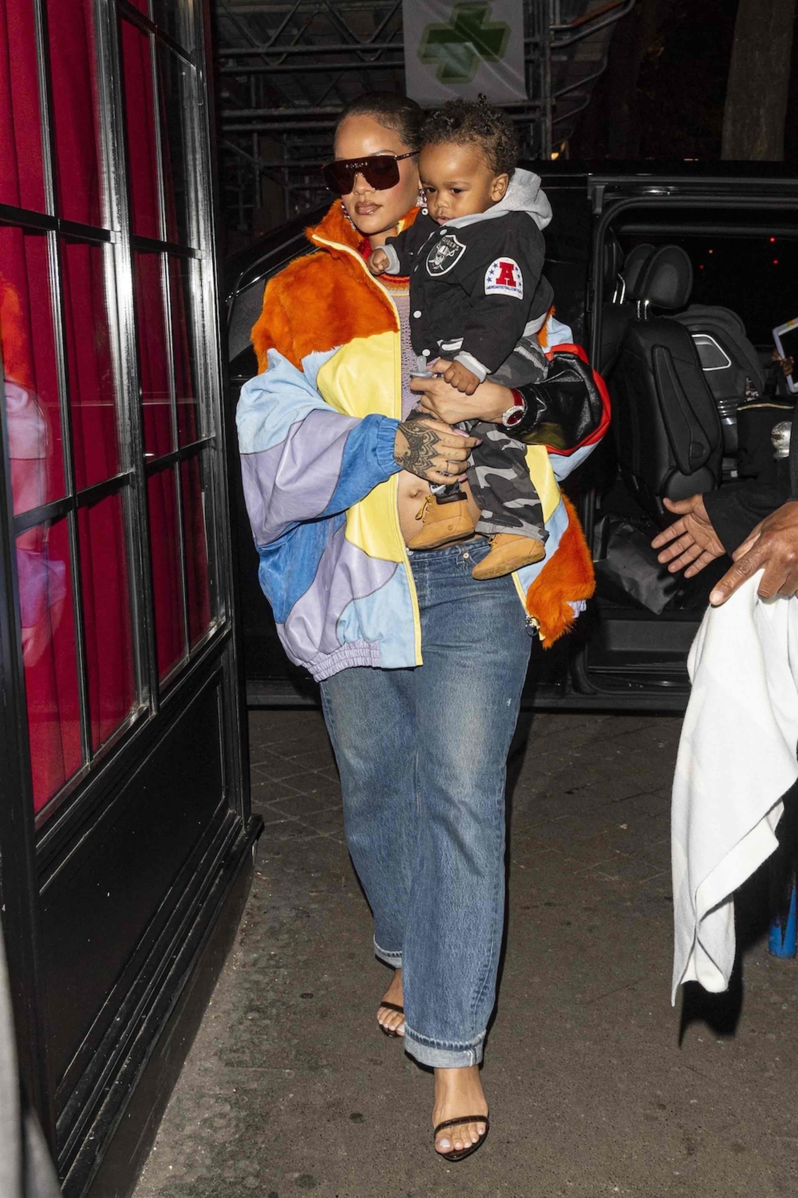 ASAP Rocky Has Been Styling All His Son's Outfits And He Is The