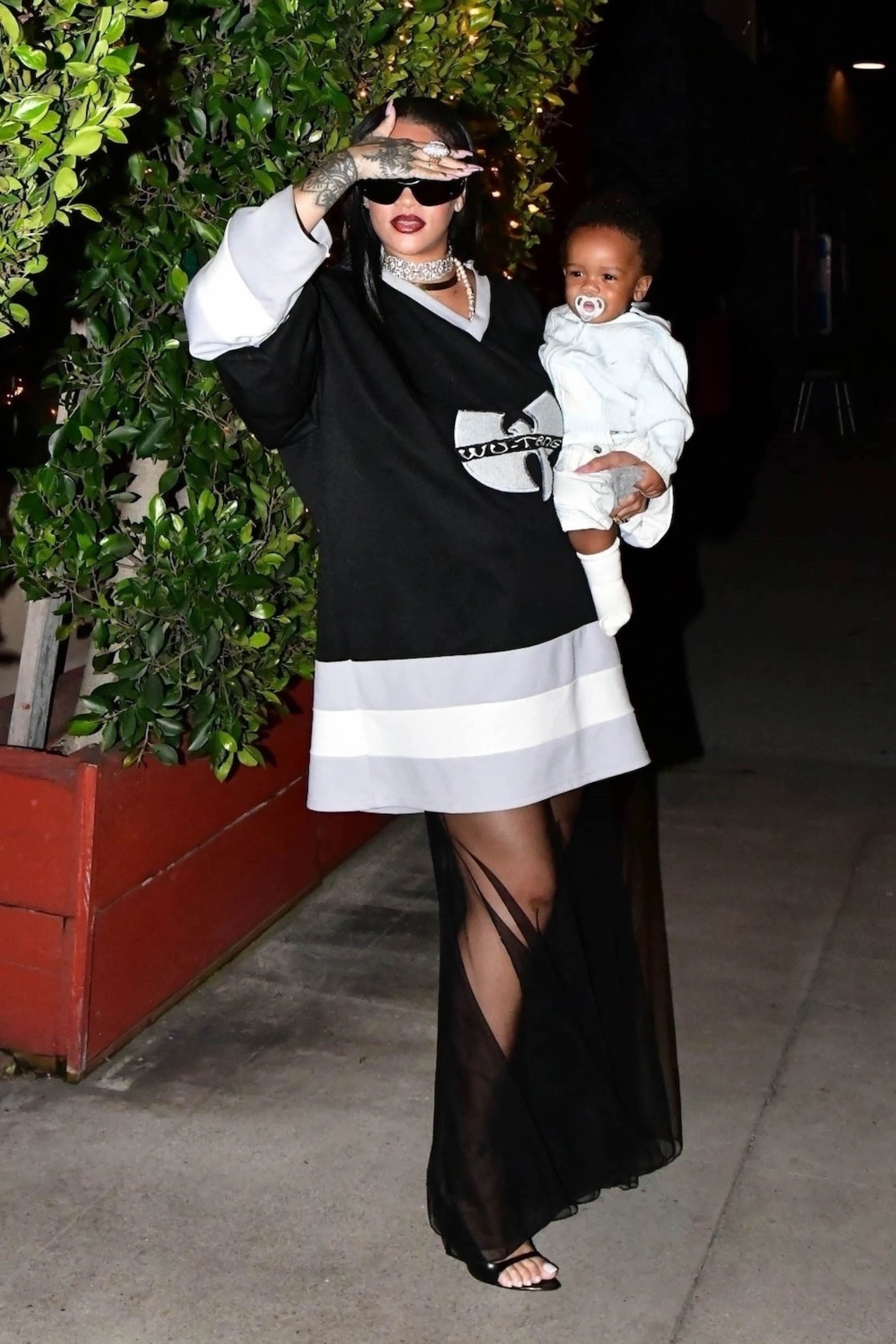 ASAP Rocky Has Been Styling All His Son's Outfits And He Is The