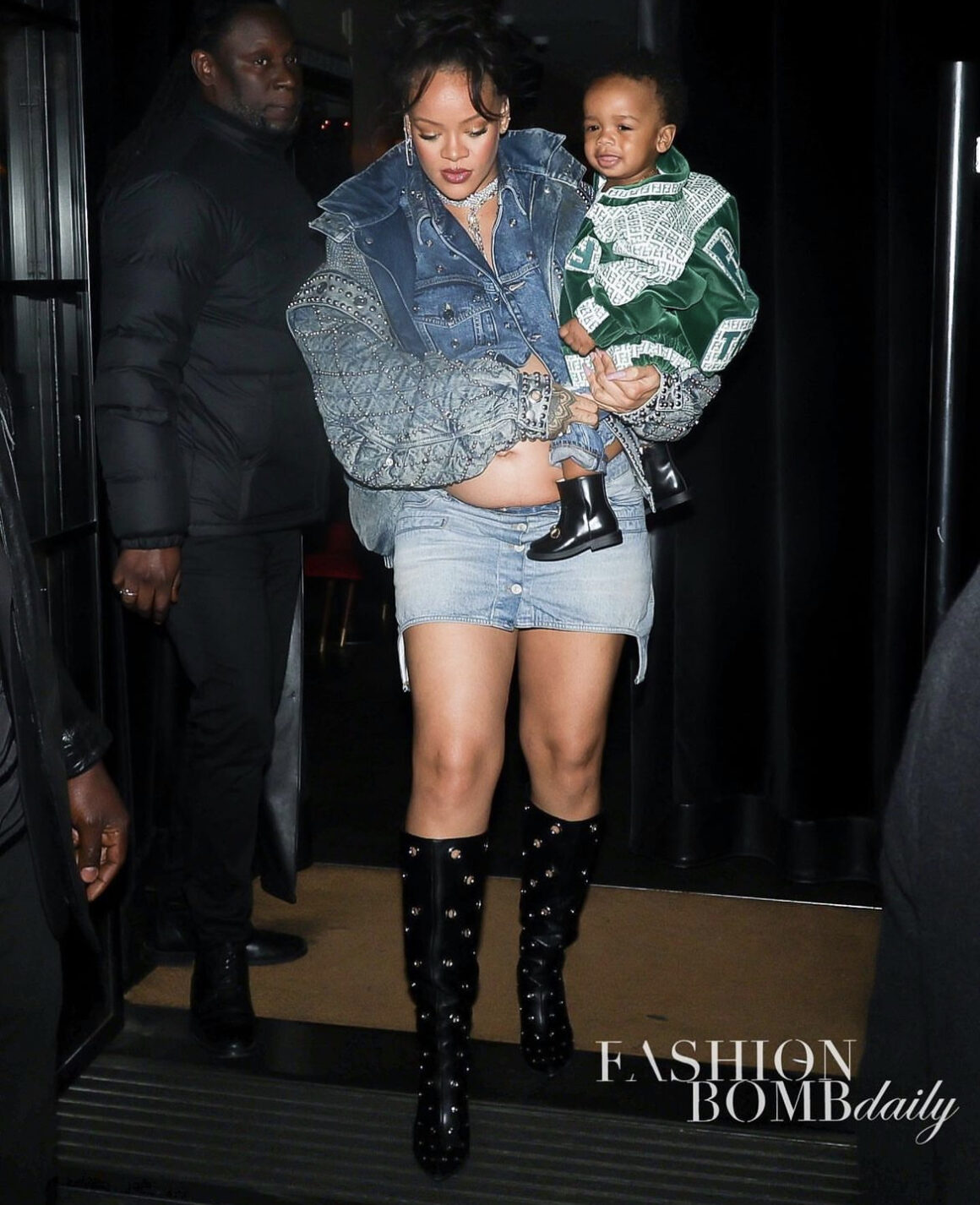 ASAP Rocky Has Been Styling All His Son's Outfits And He Is The