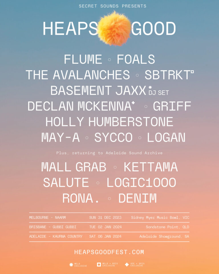 Flume Logic1000 Salute More Line Up For Heaps Good 2024 flume-logic1000-salute-more-line-up-for-heaps-good-2024